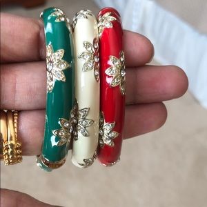 Talbots Jewelry - Set of 3 BEAUTIFUL ENAMEL BANGLES from TALBOTS Talbots Jewelry - Set of 3 BEAUTIFUL ENAMEL BANGLES from TALBOTS